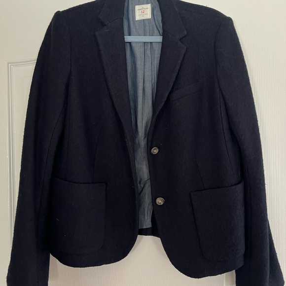 GAP Charcoal Academy Blazer - Picture 1 of 4